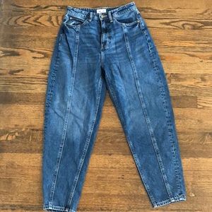 Lee x H&M size 6 mom jeans